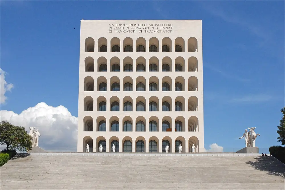 Palazzo della Civiltà Italiana in the EUR district, Rome
