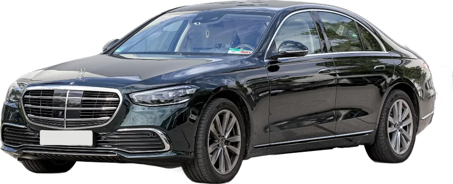 Black Mercedes-Benz S-Class